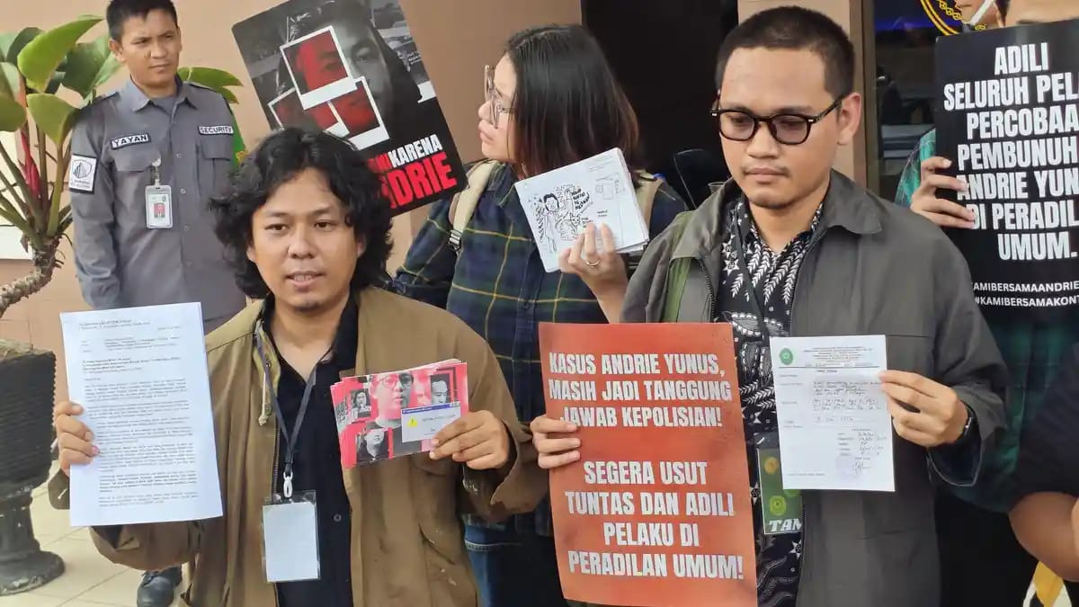 TAUD Desak Pengadilan Militer Hentikan Persidangan Kasus Andrie Yunus